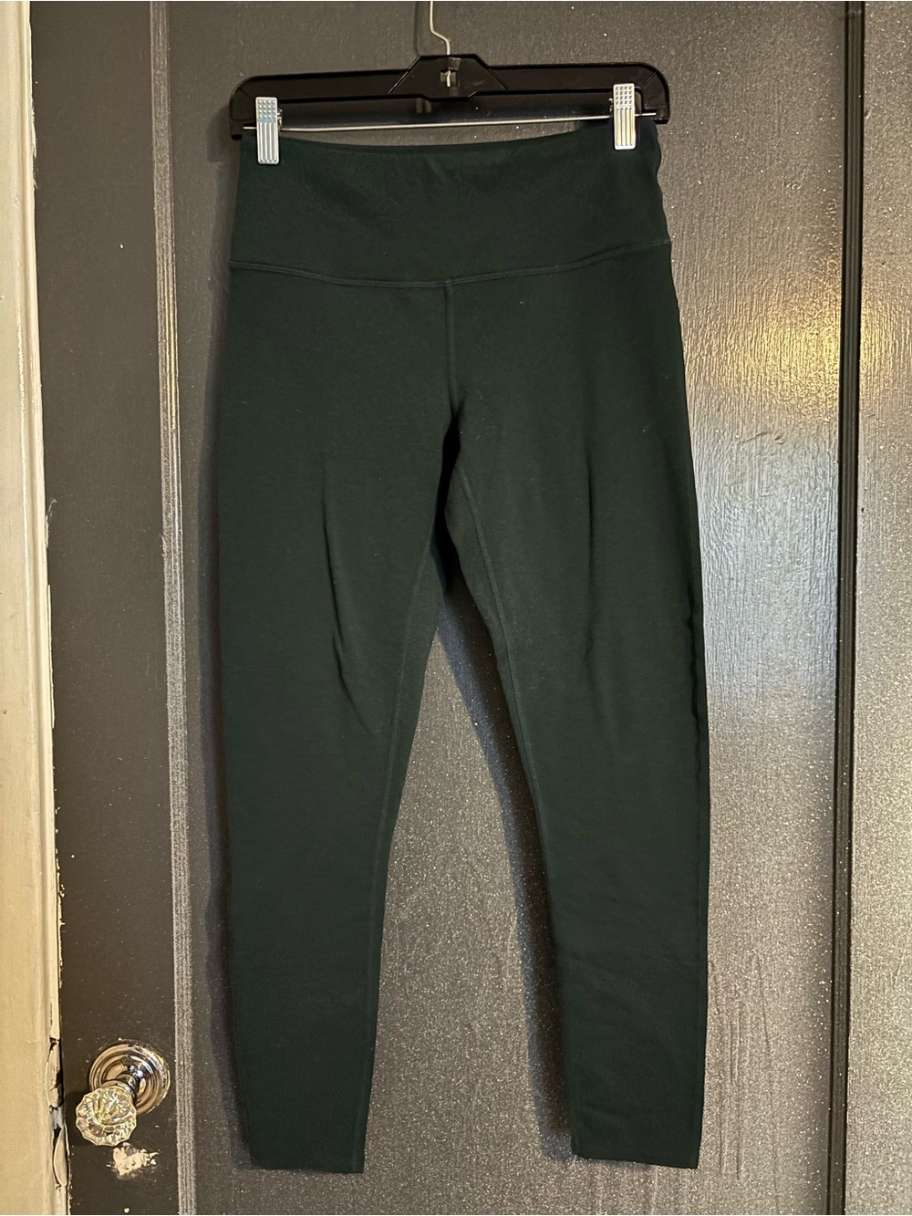 Prana Dark Green High-Rise Leggings